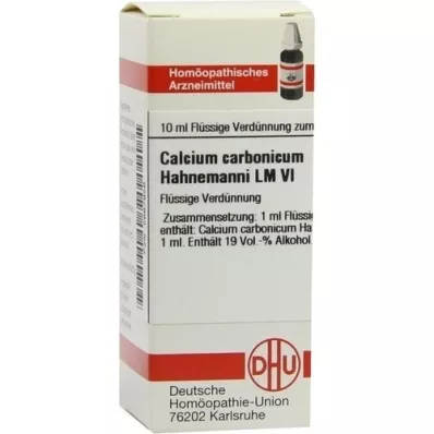 CALCIUM CARBONICUM Hahnemanni LM VI Diluizione, 10 ml