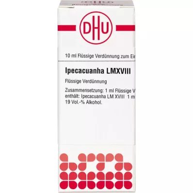 IPECACUANHA LM XVIII Diluizione, 10 ml