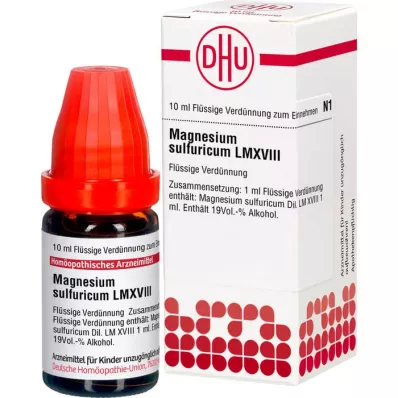 MAGNESIUM SULFURICUM LM XVIII Diluizione, 10 ml