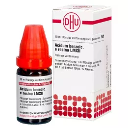 ACIDUM BENZOICUM e resina LM XII Diluizione, 10 ml