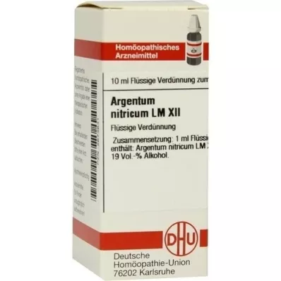 ARGENTUM NITRICUM LM XII Diluizione, 10 ml