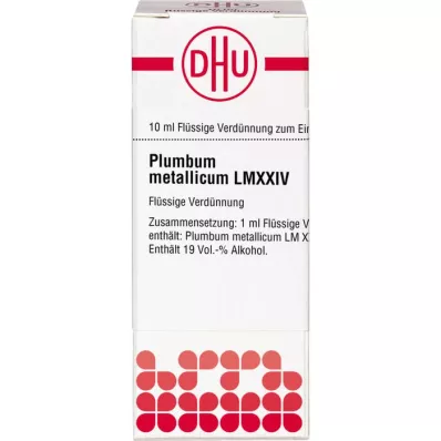 PLUMBUM METALLICUM LM XXIV Diluizione, 10 ml