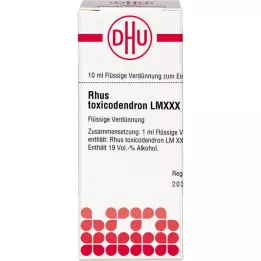 RHUS TOXICODENDRON LM XXX Diluizione, 10 ml