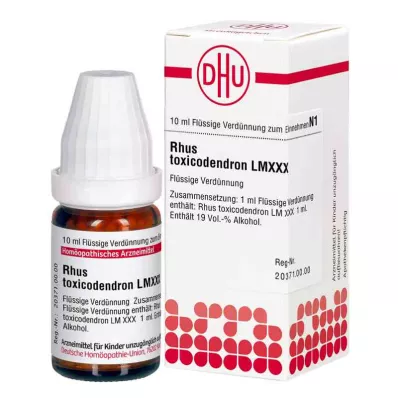 RHUS TOXICODENDRON LM XXX Diluizione, 10 ml RHUS TOXICODENDRON LM XXX Diluizione, 10 ml
