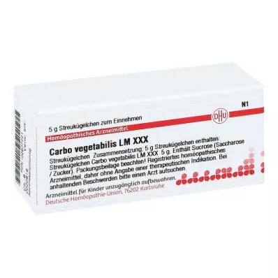 CARBO VEGETABILIS LM XXX Globuli, 5 g