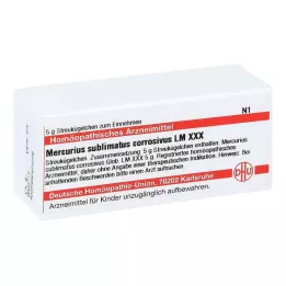 MERCURIUS SUBLIMATUS corrosivi LM XXX globuli, 5 g