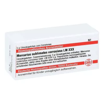 MERCURIUS SUBLIMATUS corrosivi LM XXX globuli, 5 g