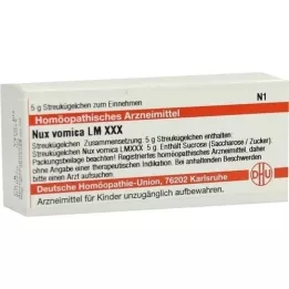 NUX VOMICA LM XXX Globuli, 5 g