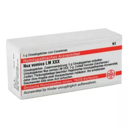 NUX VOMICA LM XXX Globuli, 5 g