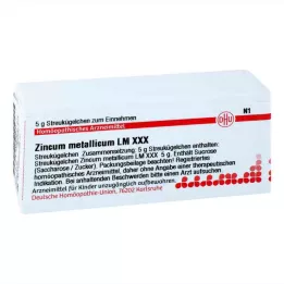 ZINCUM METALLICUM LM XXX Globuli, 5 g
