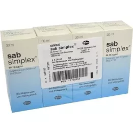 SAB simplex sospensione orale, 4X30 ml
