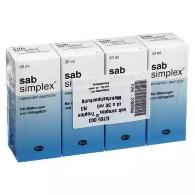 SAB simplex sospensione orale, 4X30 ml