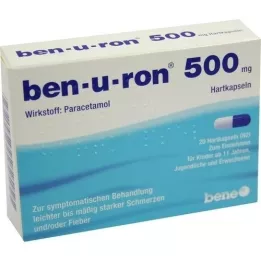 BEN-U-RON 500 mg capsule, 20 pz