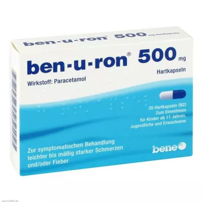 BEN-U-RON 500 mg capsule, 20 pz BEN-U-RON 500 mg capsule, 20 pz