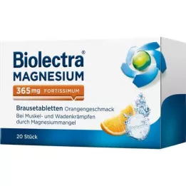 BIOLECTRA Magnesio 365 mg fortissimum Arancione, 20 pz