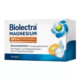 BIOLECTRA Magnesio 365 mg fortissimum Arancione, 20 pz