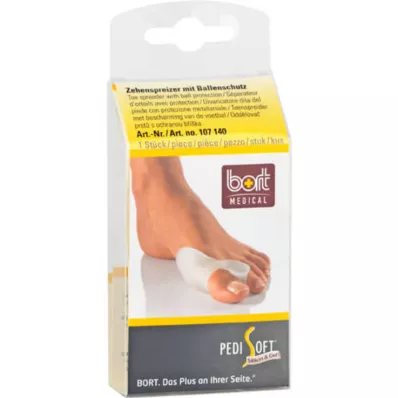 BORT divaricatore di dita PediSoft con protezione dellalluce, 1 pz BORT divaricatore di dita PediSoft con protezione dellalluce, 1 pz