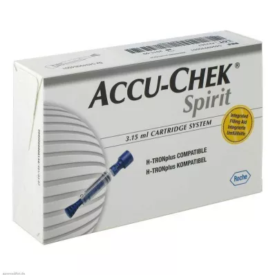 ACCU-CHEK Sistema di fiale Spirit da 3,15 ml, 5 pz ACCU-CHEK Sistema di fiale Spirit da 3,15 ml, 5 pz
