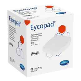 EYCOPAD Impacchi oculari 56x70 mm sterili, 25 pz