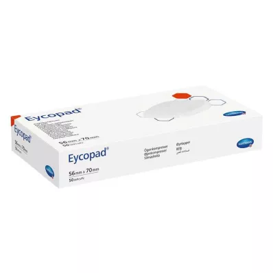 EYCOPAD Impacchi oculari 56x70 mm non sterili, 50 pz
