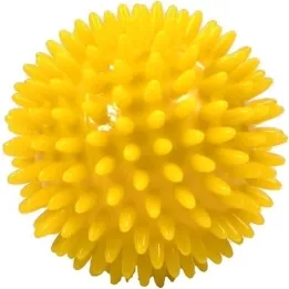 MASSAGEBALL Palla di riccio 8 cm giallo, 1 pz