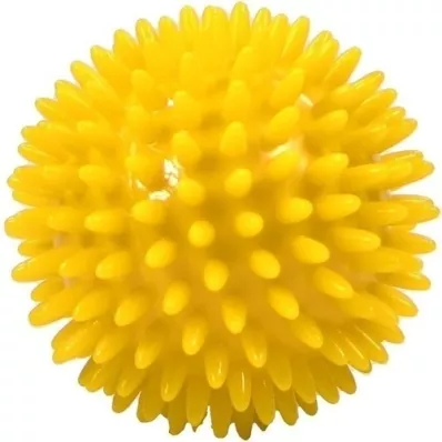 MASSAGEBALL Palla di riccio 8 cm giallo, 1 pz