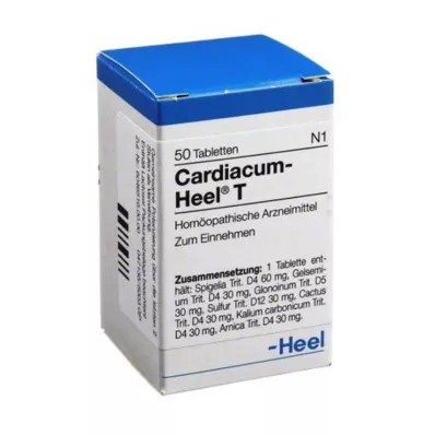 CARDIACUM Compresse Heel T, 50 pz