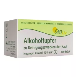 ALKOHOLTUPFER 3x6 cm sterile, 100 pz