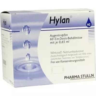 HYLAN 0,65 ml di collirio, 60 pezzi