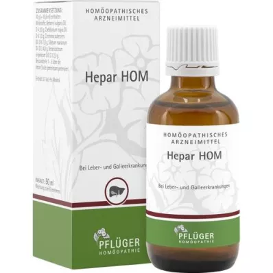 HEPAR HOM Gocce, 50 ml