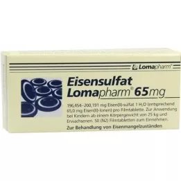 EISENSULFAT Lomapharm 65 mg compresse rivestite, 50 pz