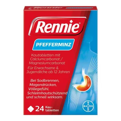 RENNIE Compresse masticabili, 24 pezzi