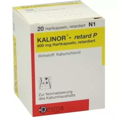 KALINOR retard P 600 mg capsule rigide, 20 pz