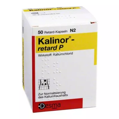 KALINOR retard P 600 mg capsule rigide, 50 pz KALINOR retard P 600 mg capsule rigide, 50 pz