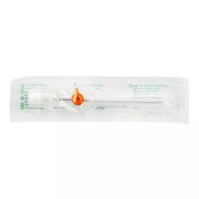 VASOFIX Tubo marrone 14 G 50 mm arancione, 1 pz