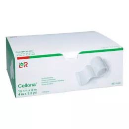 CELLONA Lana di cotone sintetica 10 cmx3 m, 4 pz