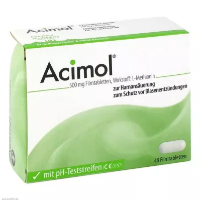 ACIMOL con strisce reattive per il pH compresse rivestite con film, 48 pz ACIMOL con strisce reattive per il pH compresse rivestite con film, 48 pz