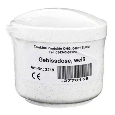 GEBISSDOSE con inserto e coperchio bianco, 1 pz GEBISSDOSE con inserto e coperchio bianco, 1 pz