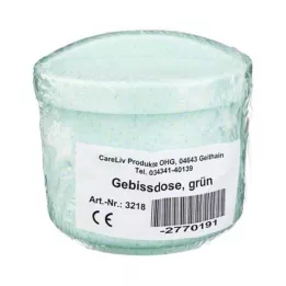 GEBISSDOSE con inserto e coperchio verde, 1 pz