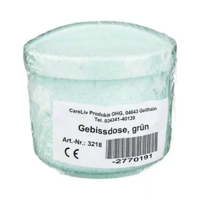 GEBISSDOSE con inserto e coperchio verde, 1 pz