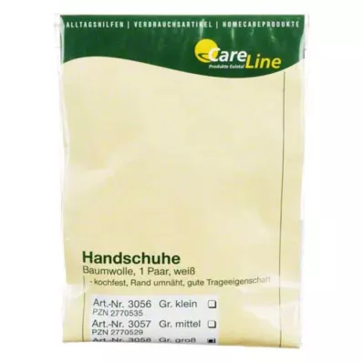 ZWIRNHANDSCHUHE Cotone grande, 2 pz