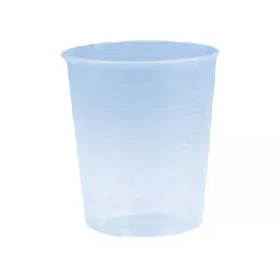 EINNEHMEGLAS Plastica 30 ml blu, 10 pz