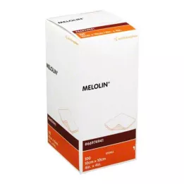 MELOLIN Medicazioni per ferite 10x10 cm sterili, 100 pz