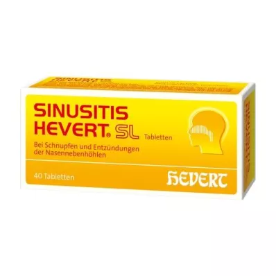 SINUSITIS HEVERT SL Compresse, 40 pz