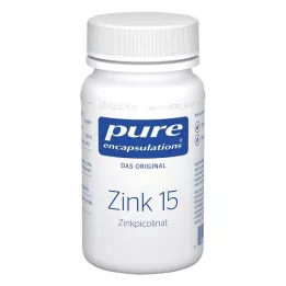 PURE ENCAPSULATIONS Zinco 15 Capsule di zinco picolinato, 60 Capsule
