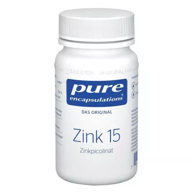 PURE ENCAPSULATIONS Zinco 15 Capsule di zinco picolinato, 60 Capsule