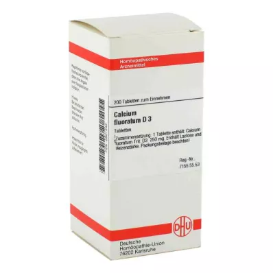 CALCIUM FLUORATUM D 3 compresse, 200 pz CALCIUM FLUORATUM D 3 compresse, 200 pz
