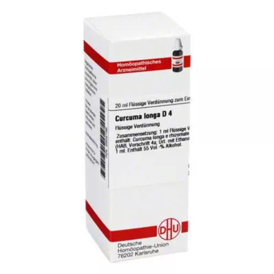 CURCUMA LONGA Diluizione D 4, 20 ml CURCUMA LONGA Diluizione D 4, 20 ml