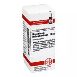 HISTAMINUM hydrochloricum D 30 globuli, 10 g