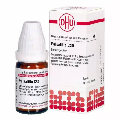 PULSATILLA C 30 globuli, 10 g PULSATILLA C 30 globuli, 10 g